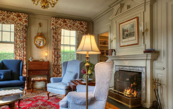 Guest Parlor At The Francis Malbone House, Newport